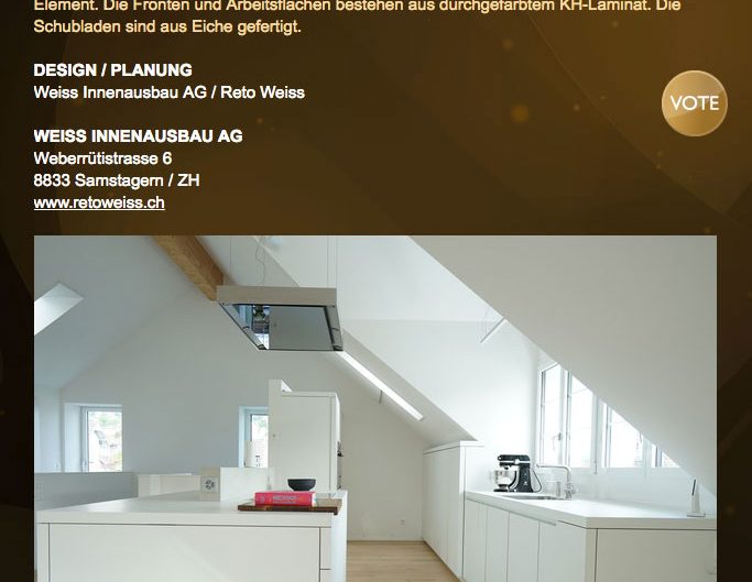 Swiss Kitchen Award